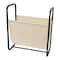 Household Essentials 20" Canvas & Metal Magazine Rack